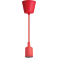 Светильник с проводом 1м Е27 красный 61 524 NIL-SF02