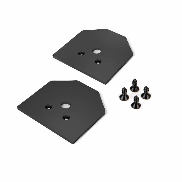 Slim Magnetic Заглушки для шинопровода в натяжной потолок (черный)  (2 шт.) Elektrostandard 85125/00