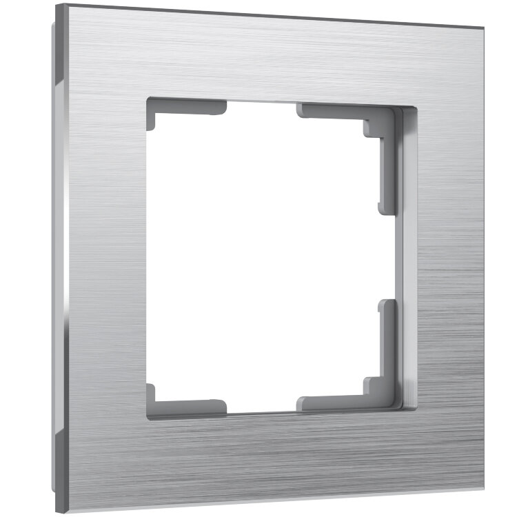 Werkel Aluminium Рамка 1 пост Алюминий W0011706 (WL11-Frame-01)