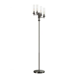 Торшер LUMION 5275/4F черный хром
