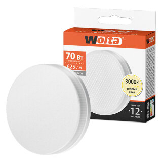 Лампа WOLTA Led 25Y75R 15W GX53 3000К (127) (Уценка)