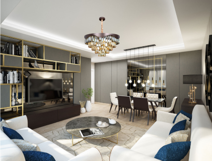 Люстра AURA 49779/6C E14*6 BR
