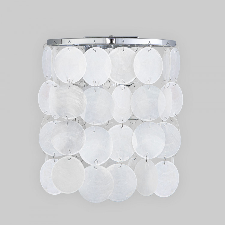 Бра 60005/1 хром/перламутр