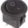 Кнопка Rexant круглая 250V 6A(2c) ON-OFF черный