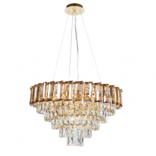 Люстра AURA 46890E/12AC E14 GOLD